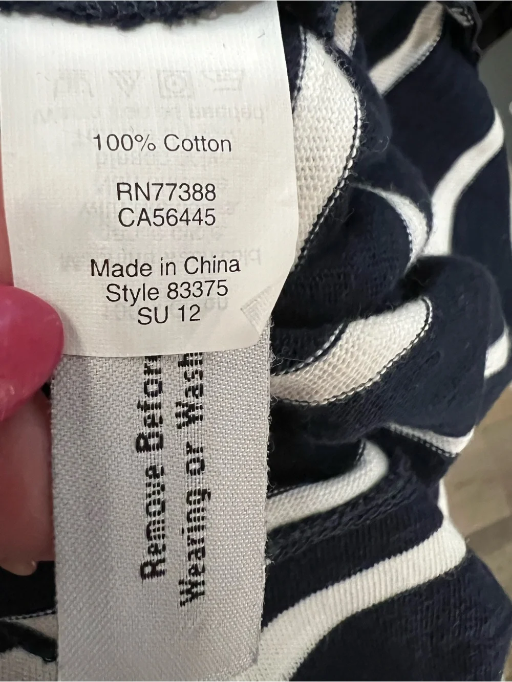 J. Crew Navy & white stripes dress with anchor Detail 100% cotton sz XXS likenew